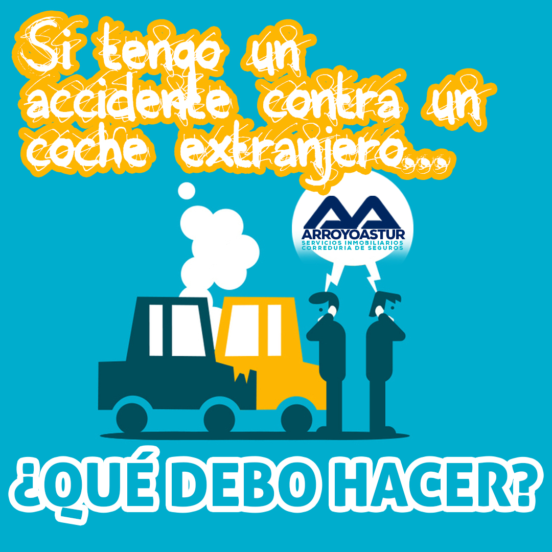 Accidente contra un coche extranjero en España, ¿Qué hacer?
