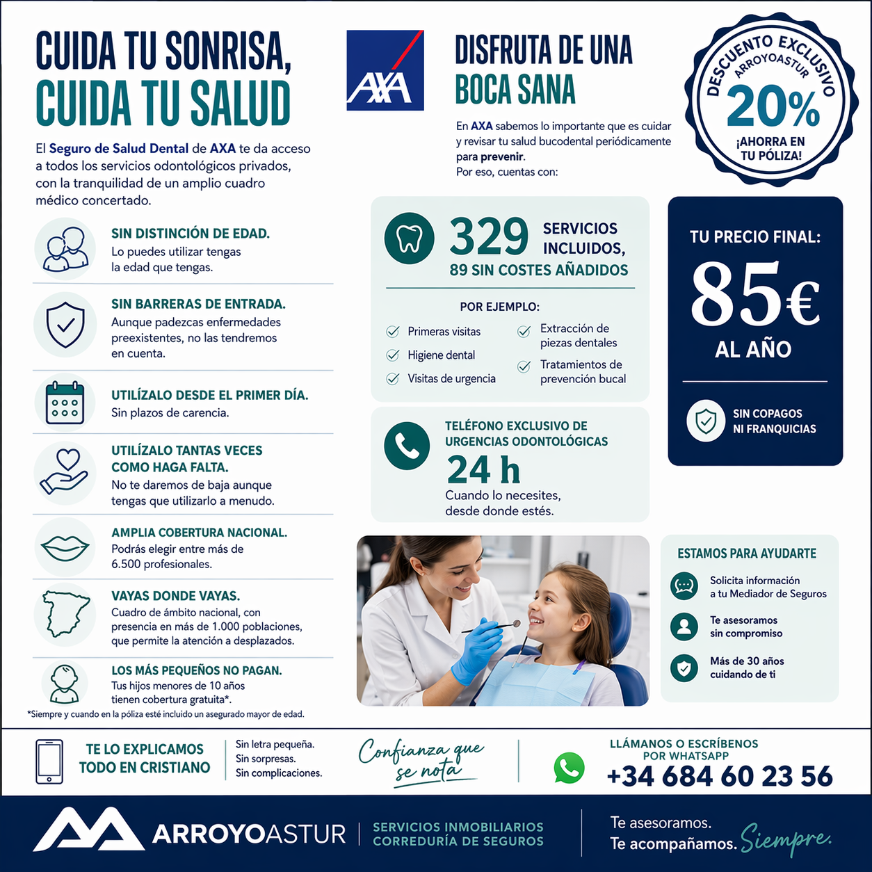 Seguro dental: lo que realmente cubre (y lo que nadie te explica hasta que lo necesitas)